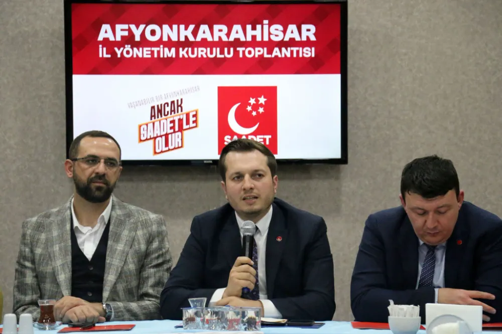 SP İL BAŞKANI KARATAŞ: İKLİM YASASINA ONAY VEREN İKTİDARIN AFYONKARAHİSAR MİLLETVEKİLLERİ HESABINI MİLLETİMİZE NASIL VERECEK?!