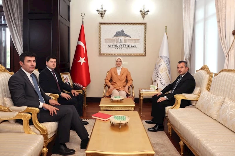 Vergi Müfettişleri, Afyonkarahisar Valisi ile Bir Araya Geldi