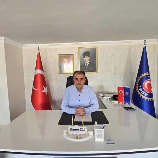 İyi Parti Milletvekili Olgun, Türk İş Afyonkarahisar İl Temsilcisi Uslu