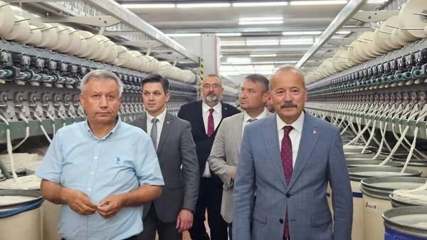 MHP Milletvekili Taytak, USBAR Tekstil Fabrikası