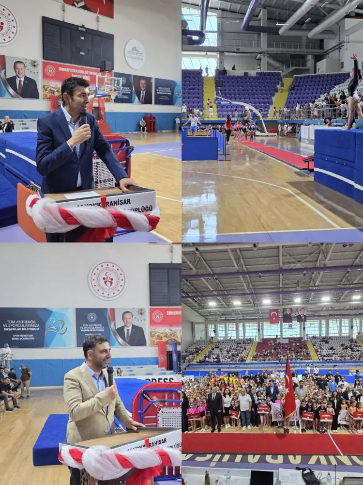 Afyonkarahisar’da Cimnastik İller Arası Türkiye Şampiyonası Coşkusu