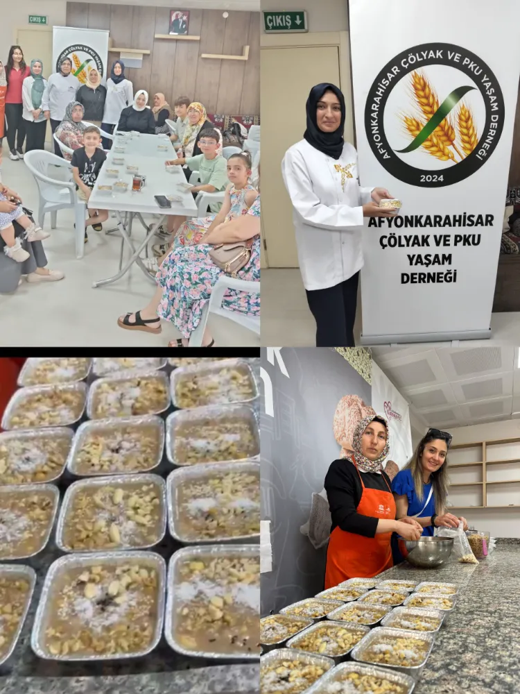 Afyonkarahisar’da Bir İlk  Çölyaklılara Özel Glutensiz Aşure Etkinliği
