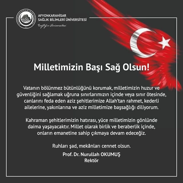 Afyonkarahisar Sağlık Bilimleri Üniversitesi