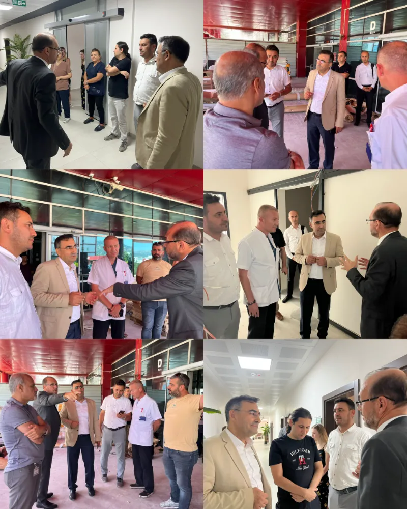 Milletvekili Dr. Hasan Arslan, Erişkin Acil Servisi İnşaatını Yerinde İnceledi