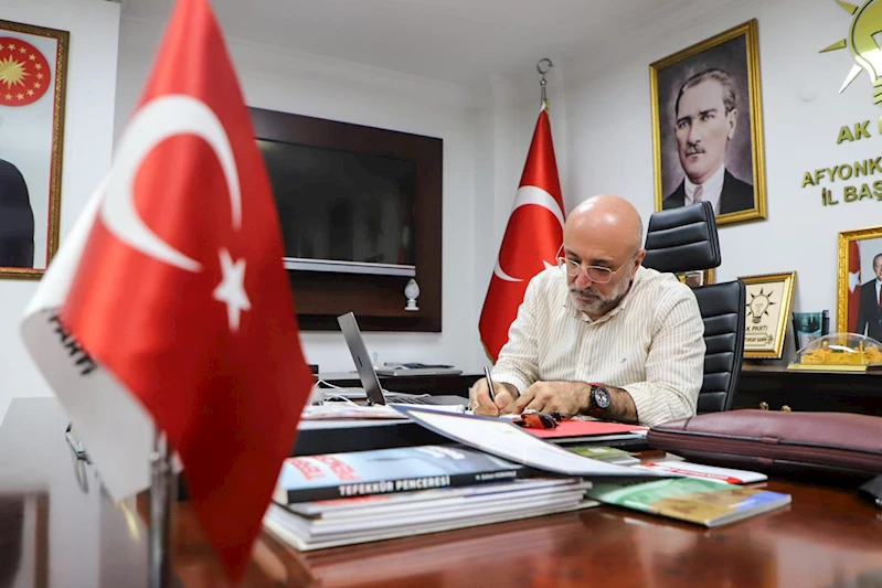 Ak Parti Afyonkarahisar İl Başkanı Şahin, İl Başkanları Toplantısı