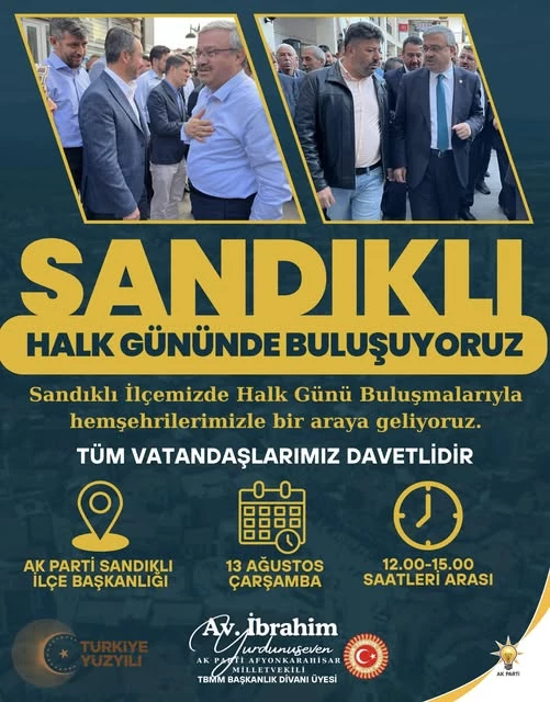 AK Parti Milletvekili Yurdunuseven, Sandıklı