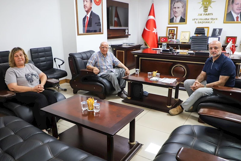Ak Parti Afyonkarahisar İl Başkanı Şahin, Kültür Mirası Sohbeti Gerçekleştirdi