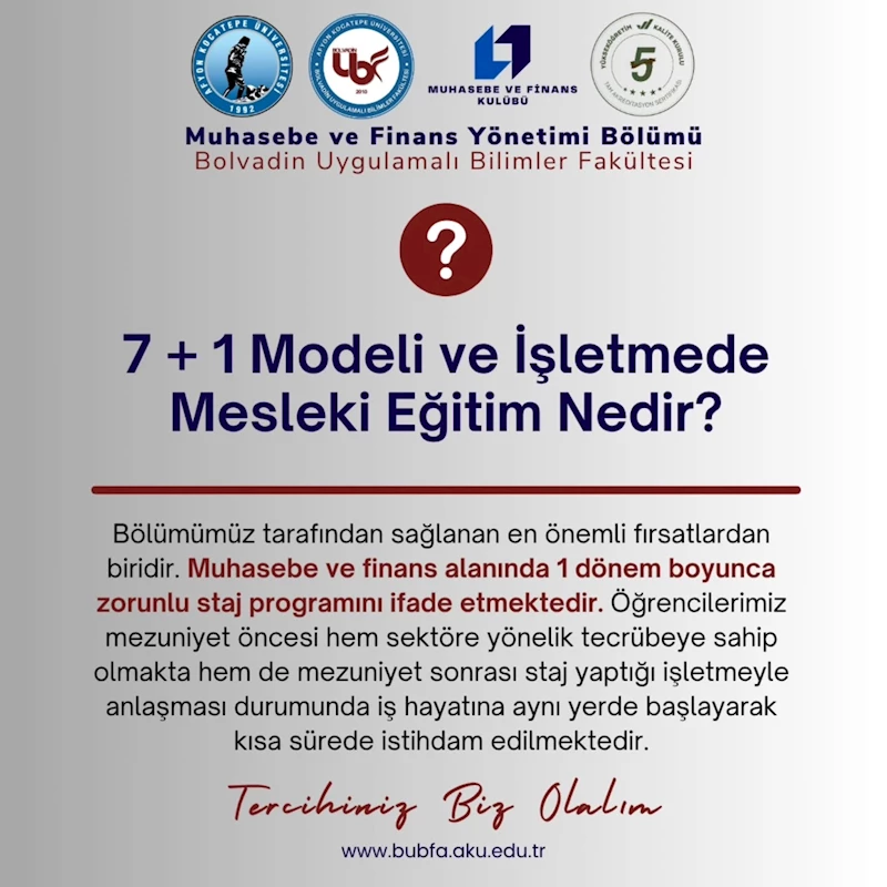 Afyon Kocatepe Üniversitesi: Geleceğinizi Tercih Edin