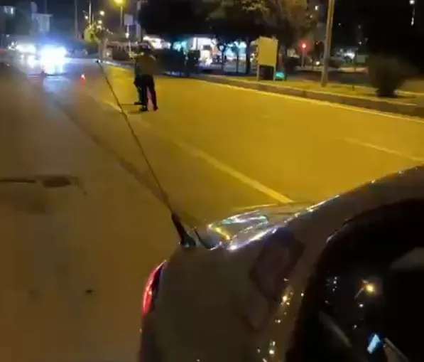 Emniyet ekiplerinden motosiklet denetimi