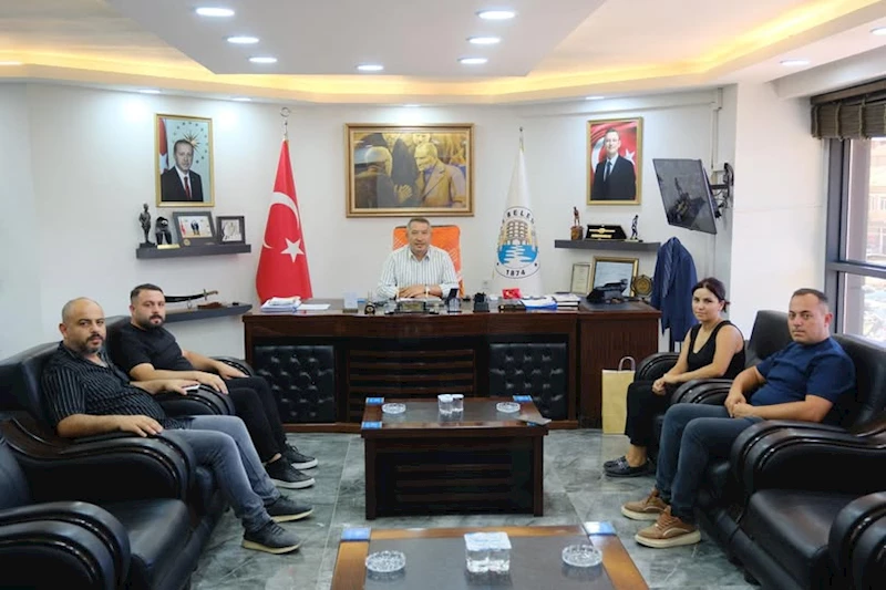 Dinar Belediye Başkanı Topçu, Özel Eğitim Kurumunu Ziyaret Etti