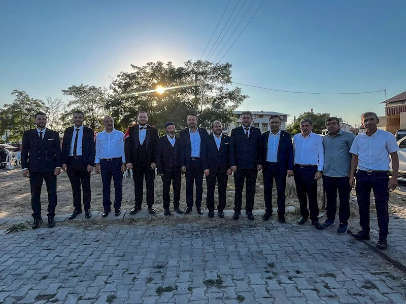 Ak Parti İl Başkanı Şahin, Düğün Törenine Katıldı