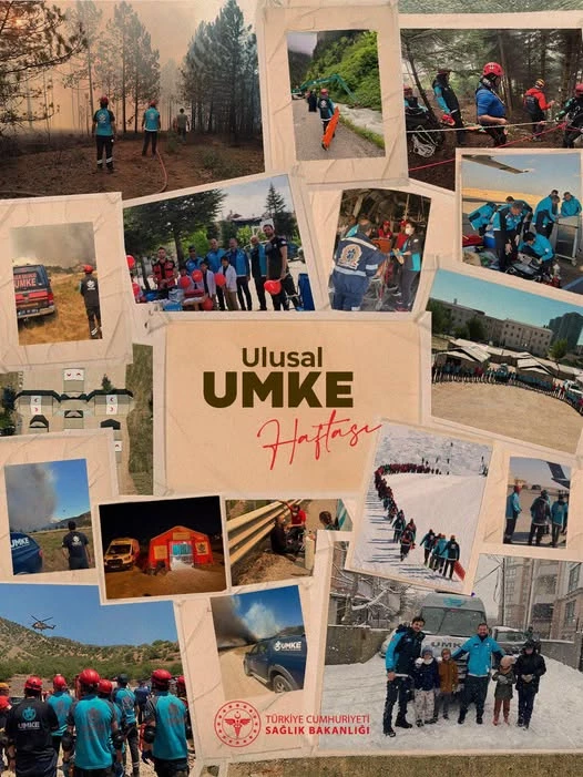 UMKE Gönüllülerine Minnet: Afyonkarahisar