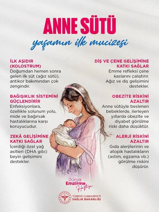 Anne Sütünün Önemi Vurgulandı: Yaşamın İlk Mucizesi