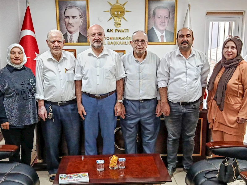 Ak Parti Afyonkarahisar İl Başkanı Şahin, Edebiyatçılarla Buluştu
