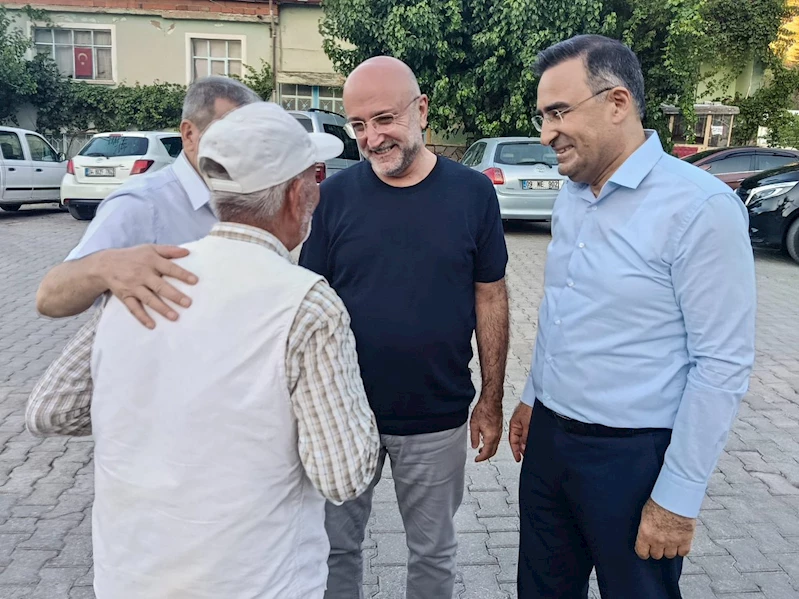 Ak Parti Afyonkarahisar İl Başkanı Şahin, Sultandağı ve Çay İlçe Başkanlarını Ziyaret Etti