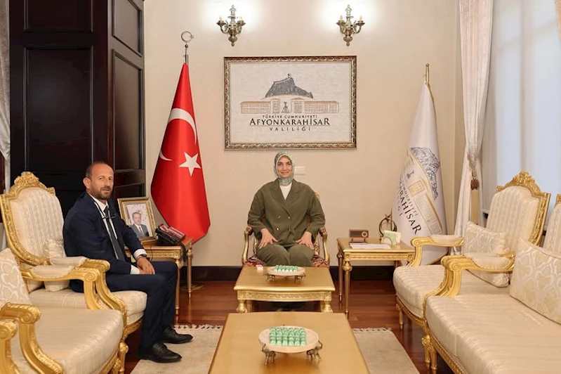 Afyonkarahisar Valisi Yiğitbaşı, Özgül Termal Otel Genel Müdürü Siyah