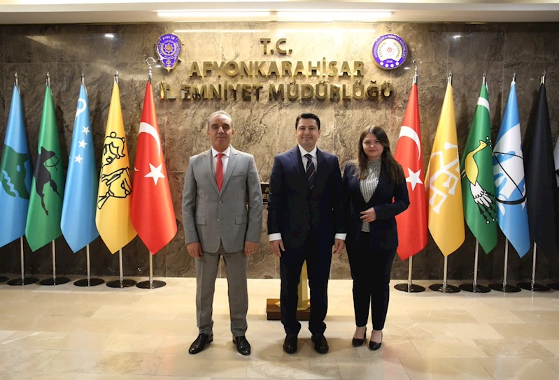 Afyonkarahisar Emniyet Müdürlüğüne Hakimli Ziyaret