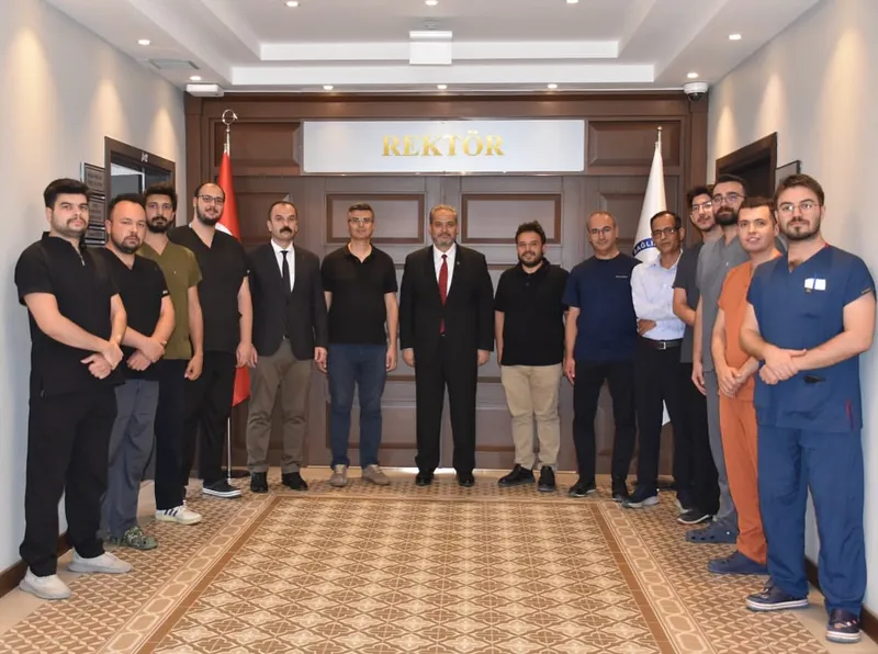 Afyonkarahisar Sağlık Bilimleri Üniversitesi Rektörüne Ziyaret