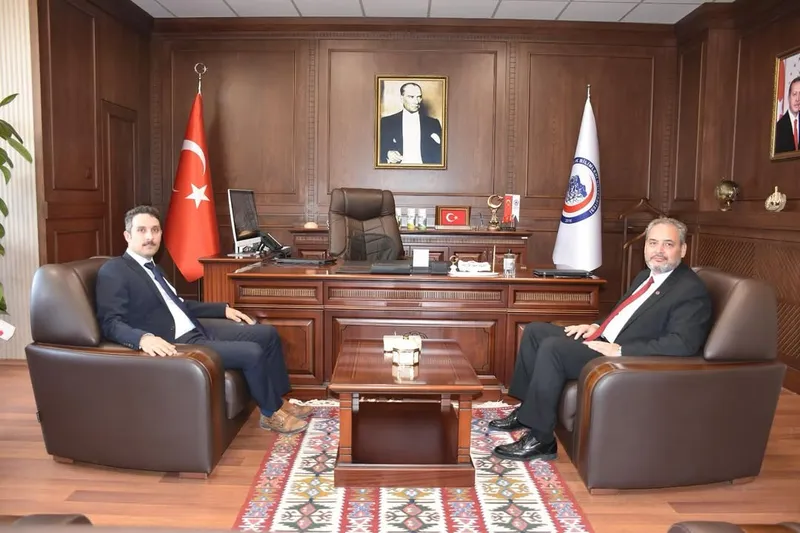 Afyonkarahisar Sağlık Bilimleri Üniversitesi Rektörüne İade-i Ziyaret
