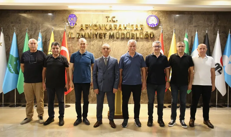 Afyonkarahisar Emniyet Müdürlüğüne Yüksek Seviyede Ziyaret