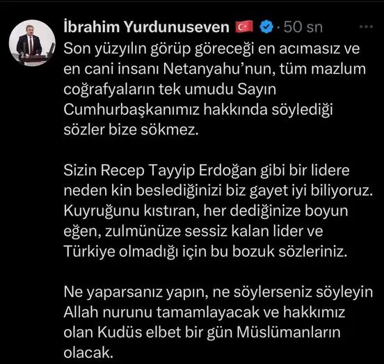 AK Parti Afyonkarahisar Milletvekili Yurdunuseven