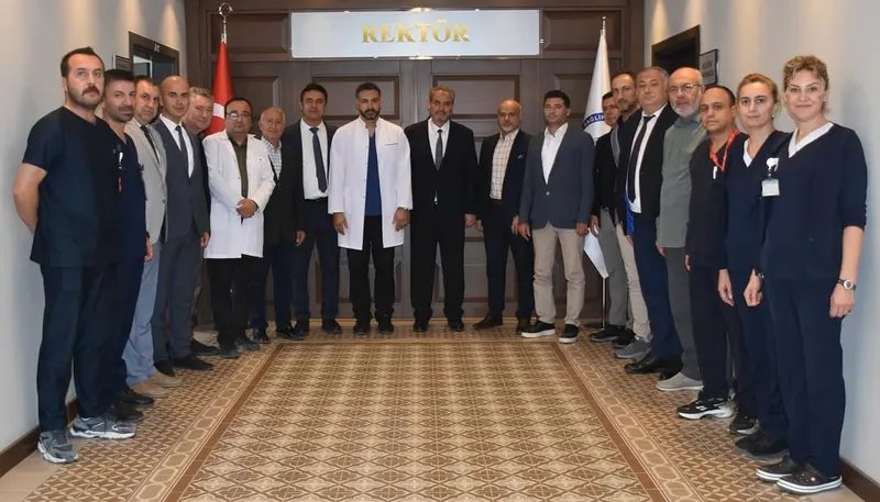 Afyonkarahisar Sağlık Bilimleri Üniversitesi Rektörü Prof. Dr. Aslan, Hastane Yöneticilerini Ağırladı