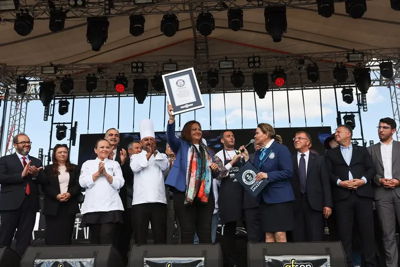 Afyonkarahisar, Sucuklu Yumurta Rekoruyla Guinness