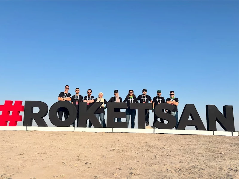 Afyon Kocatepe Üniversitesi Öğrencileri Teknofest Roket Yarışması