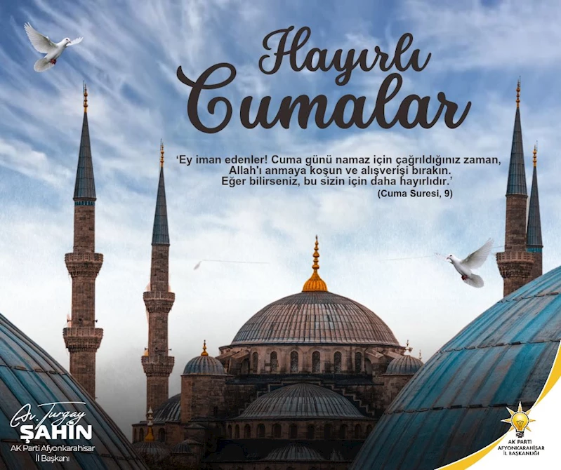AK Parti Afyonkarahisar İl Başkanı Turgay Şahin