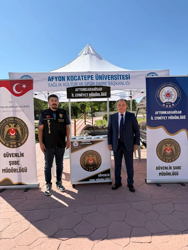 Afyonkarahisar Emniyeti Üniversite Güvenliğinde Kararlılık Gösteriyor