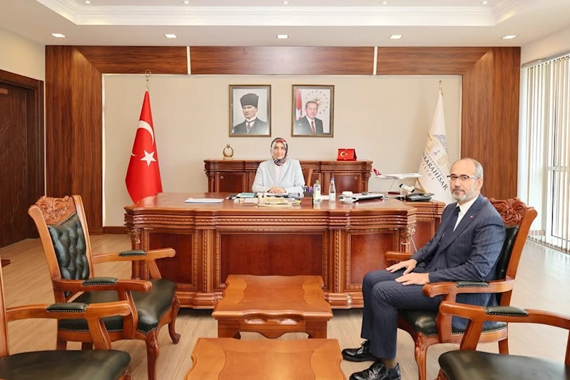 Afyonkarahisar İl Sağlık Müdürü Makamda Misafir Edildi