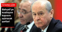 Devlet Bahçelinin Koalisyon İçin 3 Şartı Var